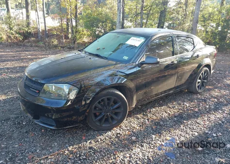 2014 Dodge Avenger Se из США, поврежденный, VIN 1C3CDZAB0EN130736